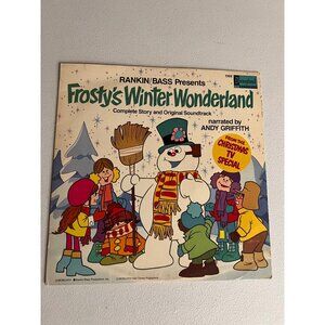 Frosty's Winter Wonderland Complete Story & Original Soundtrack LP 1976 Disneyla